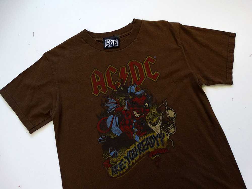 Ac/Dc × Band Tees × Tour Tee Vintage AC DC AC/DC … - image 2