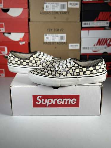 Supreme × Vans Size 8M - Supreme x Vans Authentic… - image 1