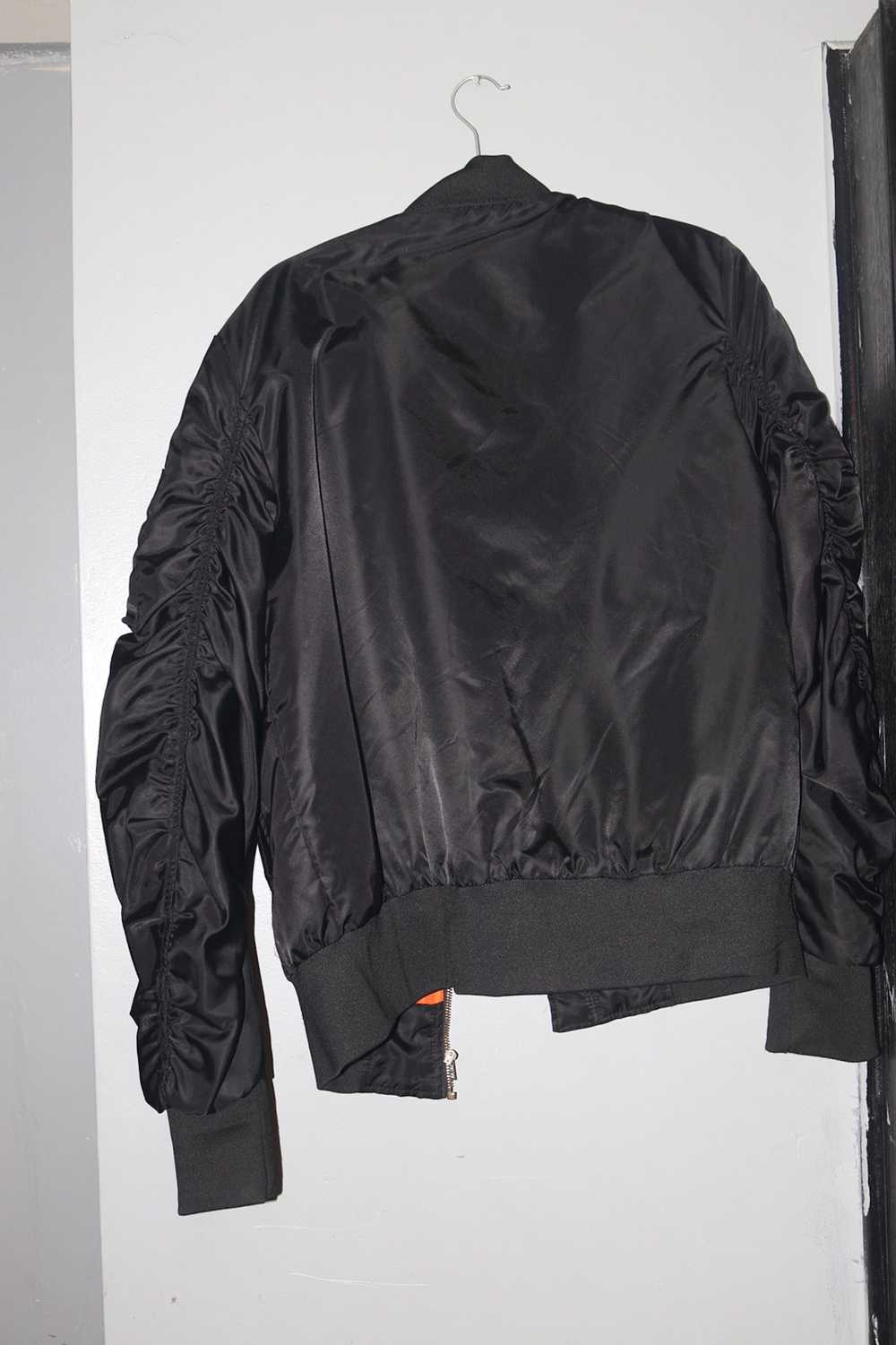 American Stitch Patched Black Bomber - image 1