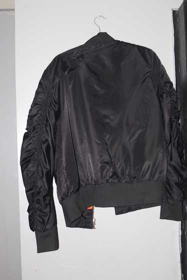 American Stitch Patched Black Bomber