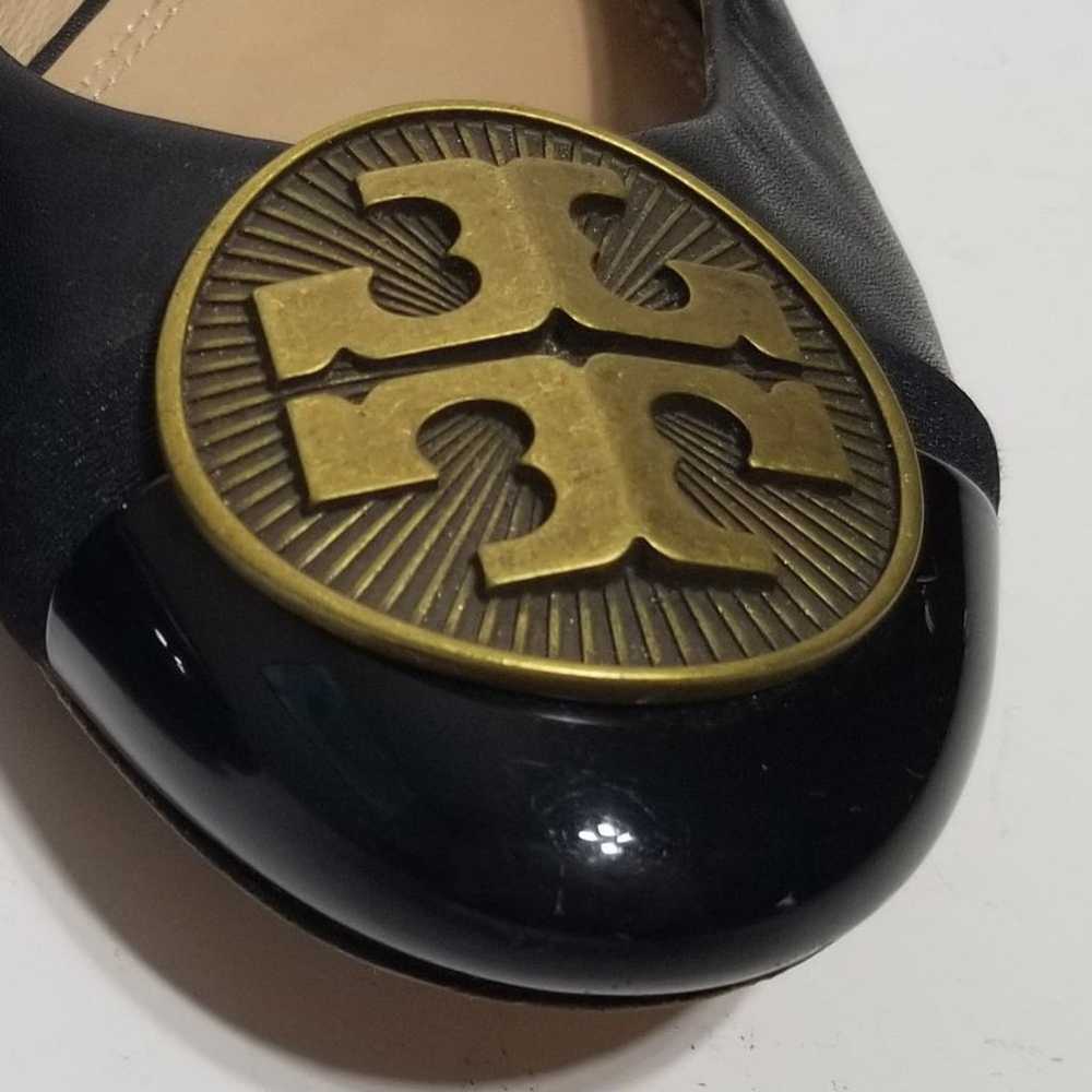 Black Tory Burch with the double T hardware, size… - image 3