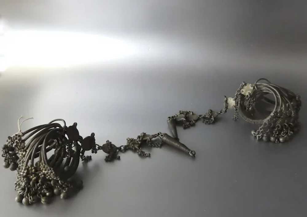 19th Century Afghanistan Afghan  Lariat Necklace … - image 2