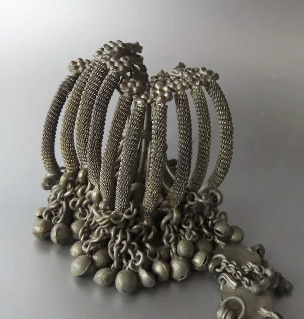 19th Century Afghanistan Afghan  Lariat Necklace … - image 7