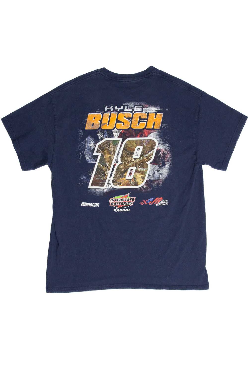 Recycled Kyle Busch Nascar T-Shirt - image 2