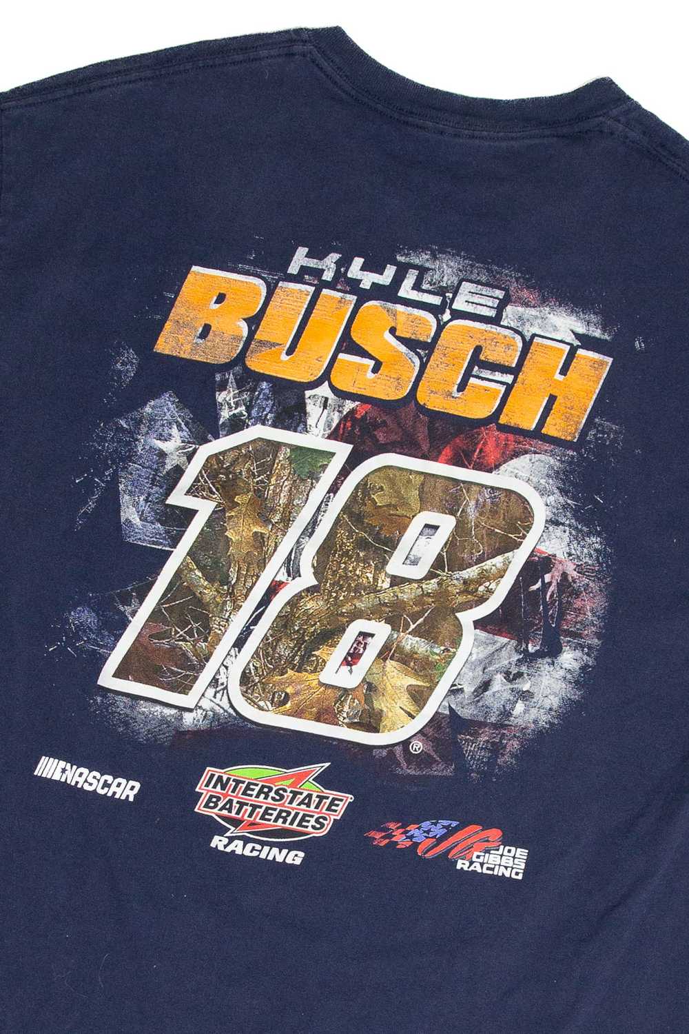 Recycled Kyle Busch Nascar T-Shirt - image 4