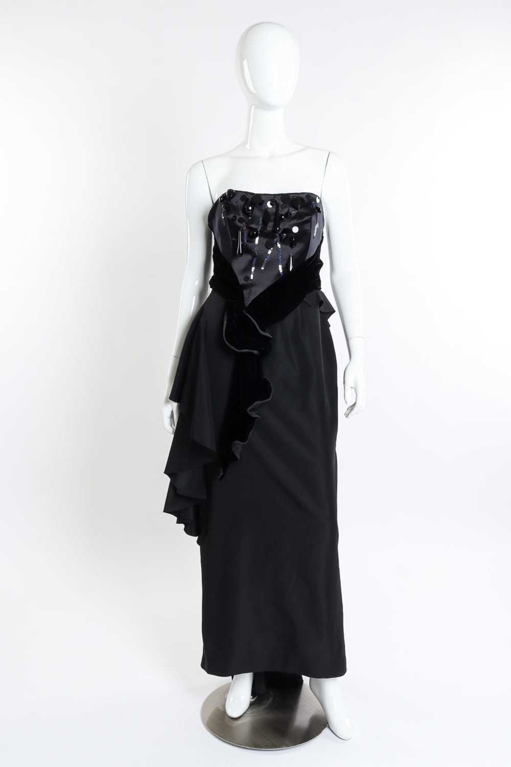 CHRISTIAN LACROIX Beaded Strapless Gown - image 1