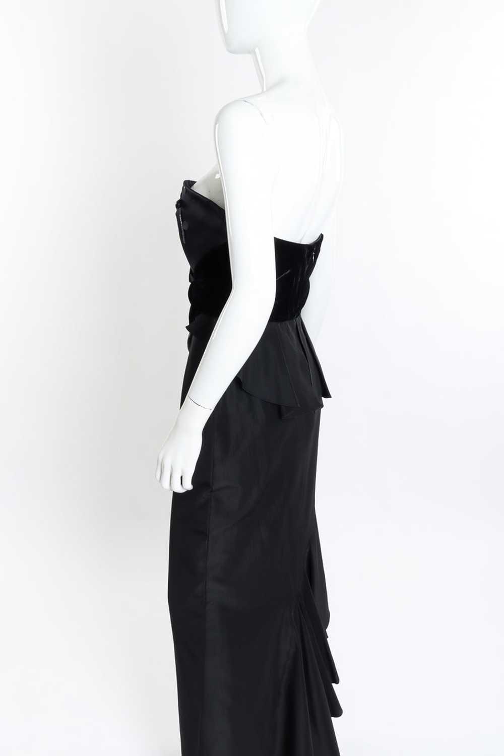 CHRISTIAN LACROIX Beaded Strapless Gown - image 5