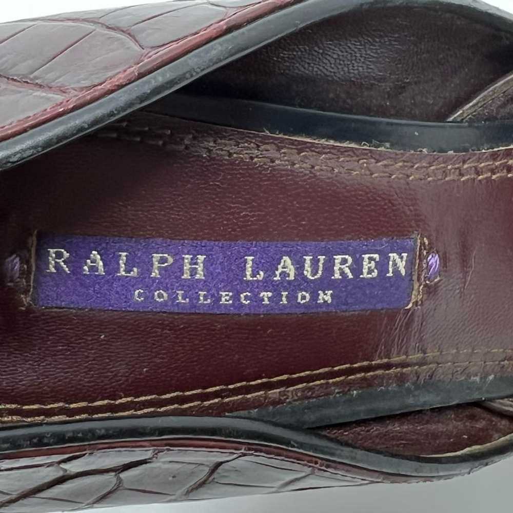Ralph Lauren Collection Purple Label Alligator… - image 6