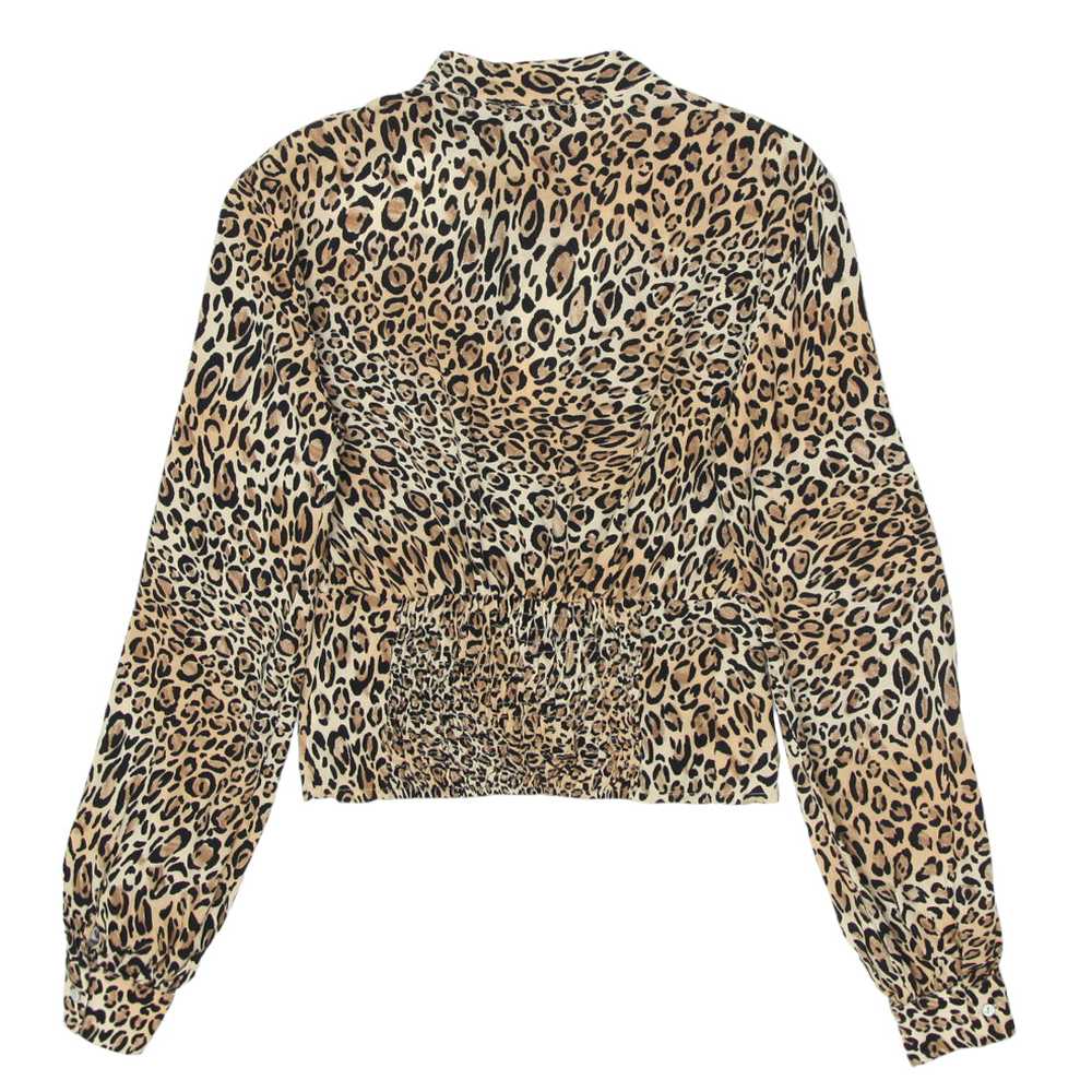 Ladies Stradivarius Leopard Print Long Sleeve Top - image 2