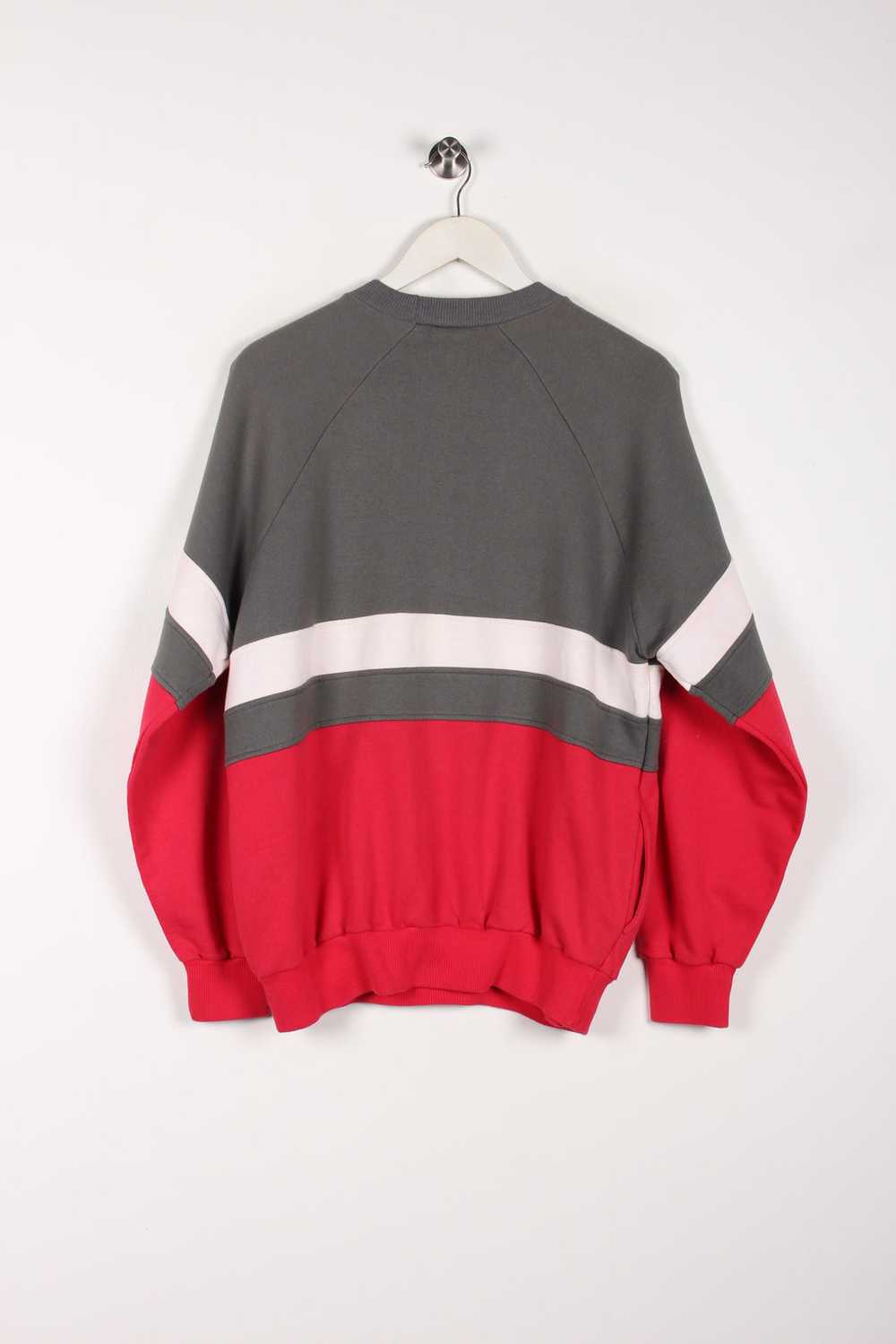 70's Nike Sweatshirt Grey/Red Medium - image 3