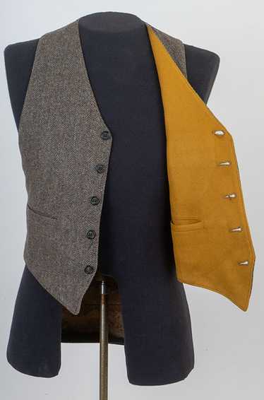 1960s Reversible Tweed Vest