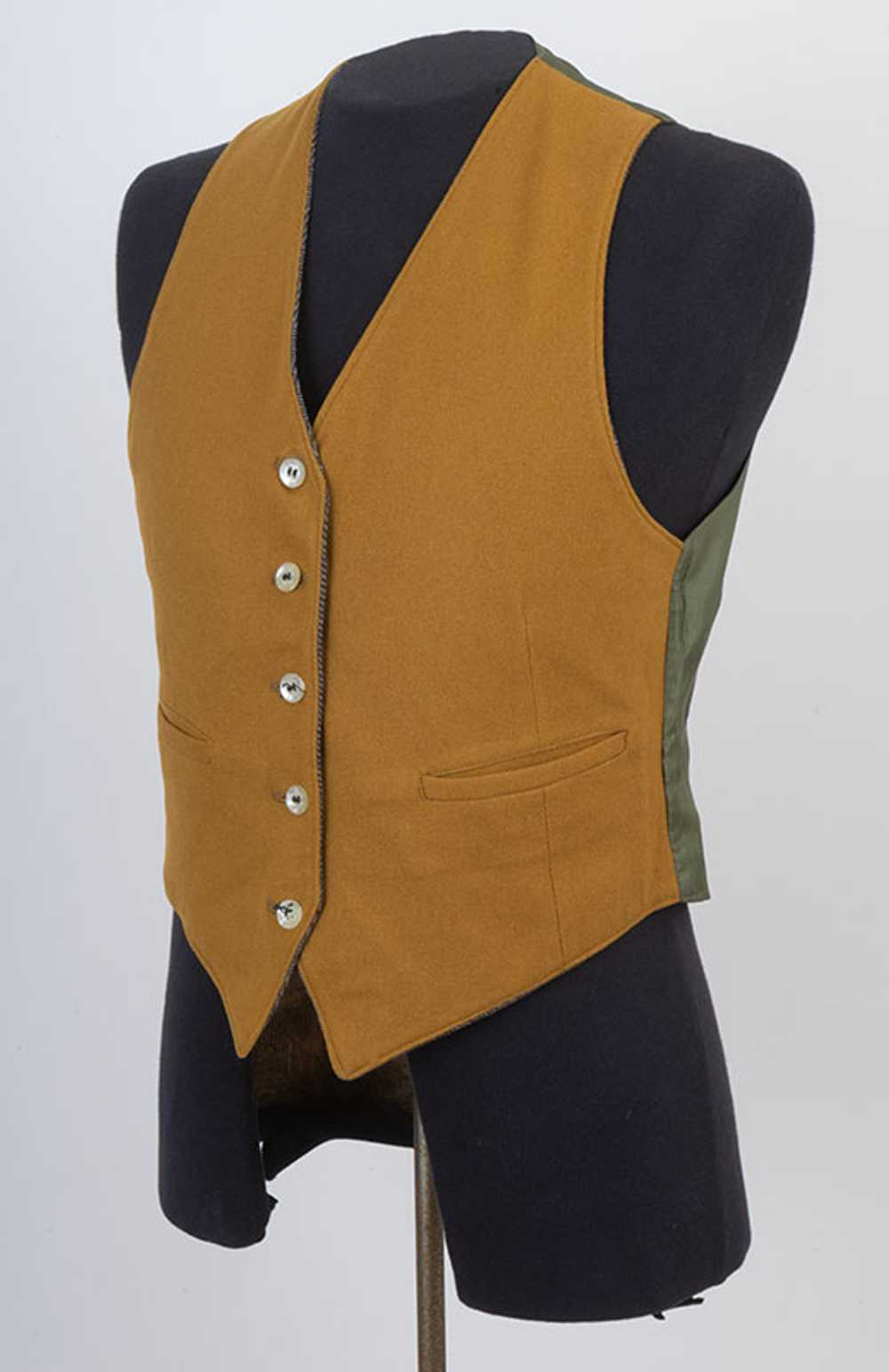 1960s Reversible Tweed Vest Gem