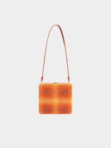 Miu Miu FW 1995 Orange Tweed Box Bag