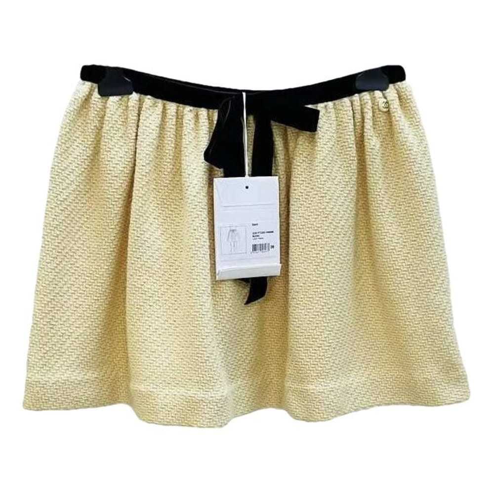 Chanel Wool mini skirt - image 1
