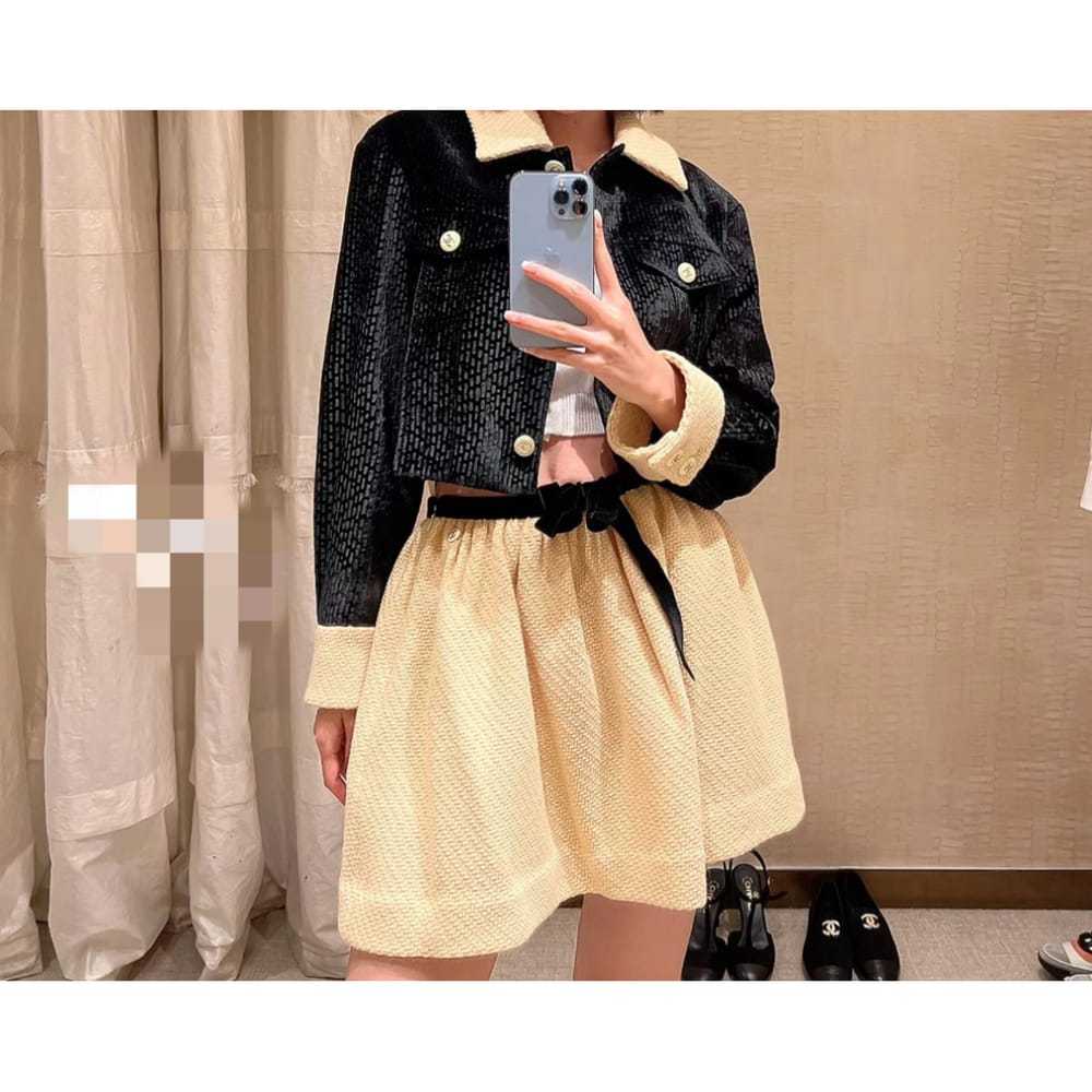 Chanel Wool mini skirt - image 8