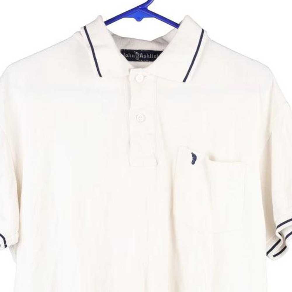 Bootleg John Ashfield Polo Shirt - Large White Co… - image 3