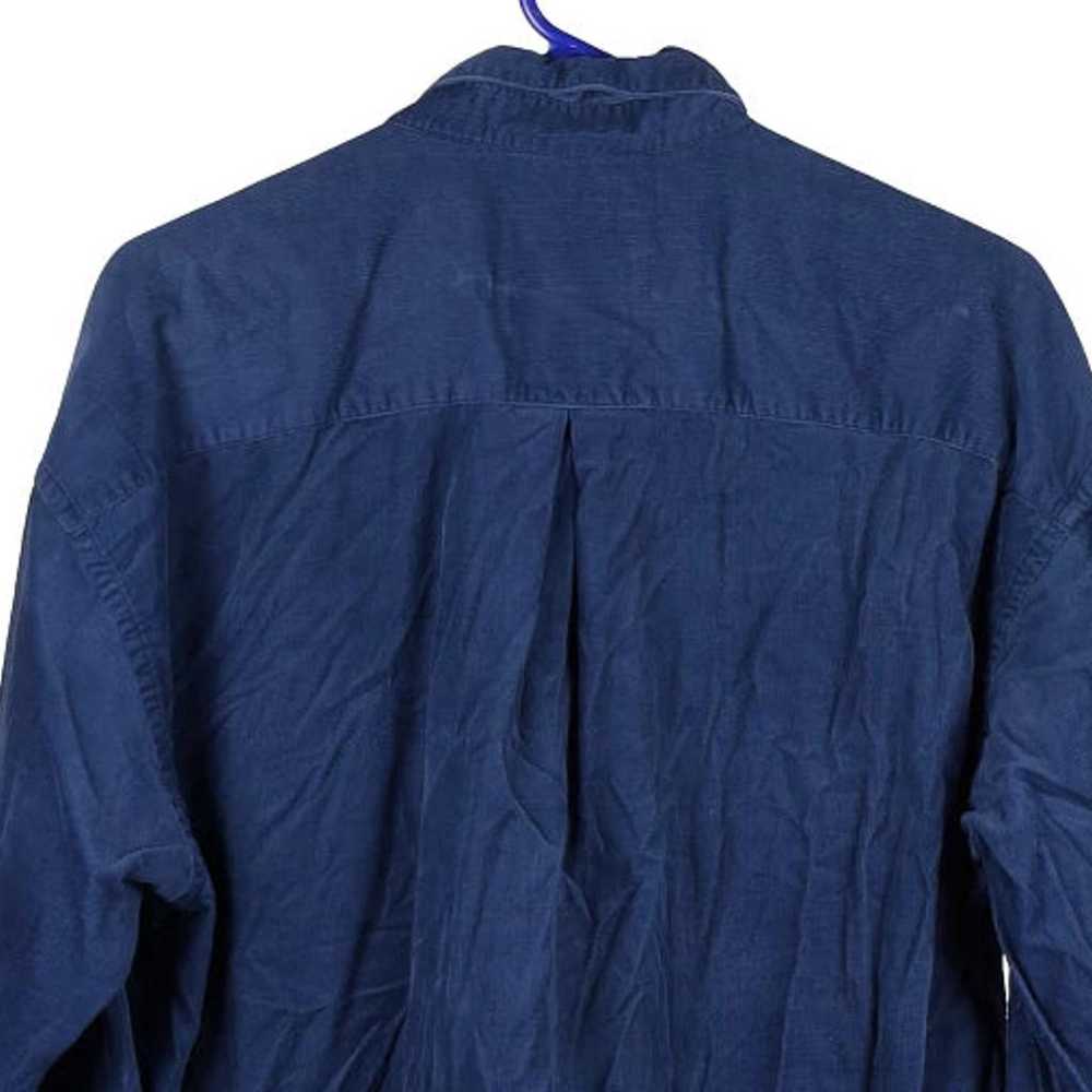 John Henry Shirt - Large Blue Cotton - image 5