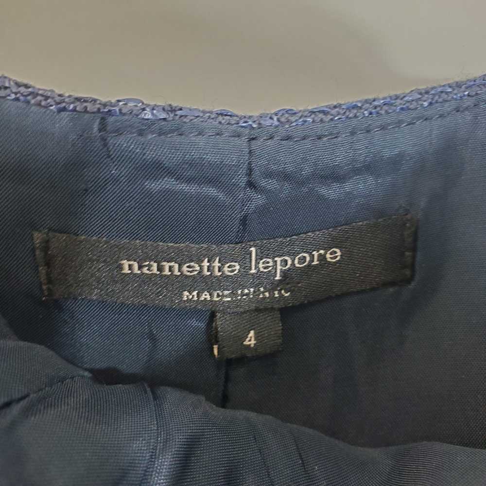 Nanette Lepore Women Blue 2pc Skirt Set Sz 2/4 NWT - image 7