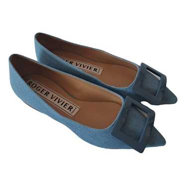 Roger Vivier Gommetine leather ballet flats - image 1