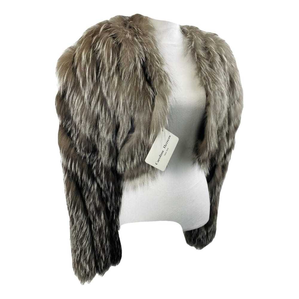 Carolina Herrera Fox jacket - image 1