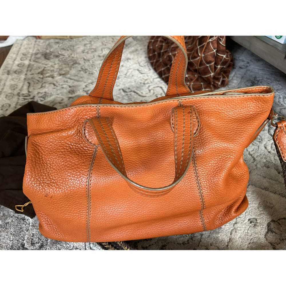 Tod's Shopping Media leather handbag - image 5