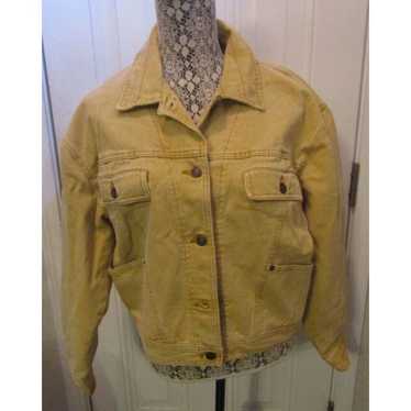 Yellow denim jacket vintage - Gem