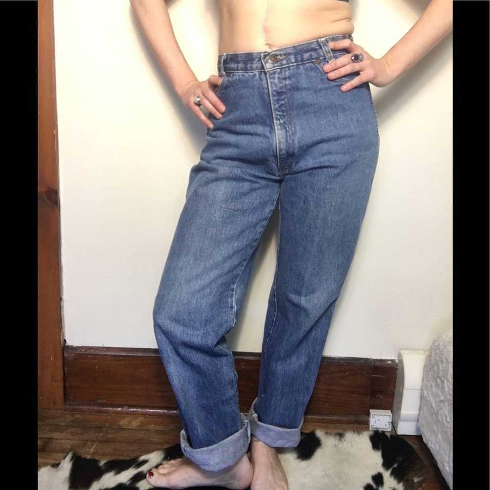 Vintage High Waisted Live In’s Jean Blue - image 2