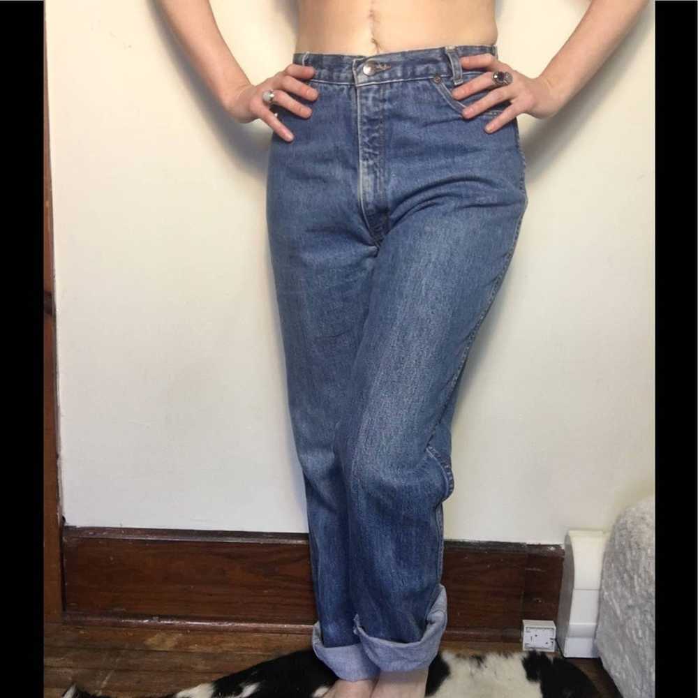 Vintage High Waisted Live In’s Jean Blue - image 3