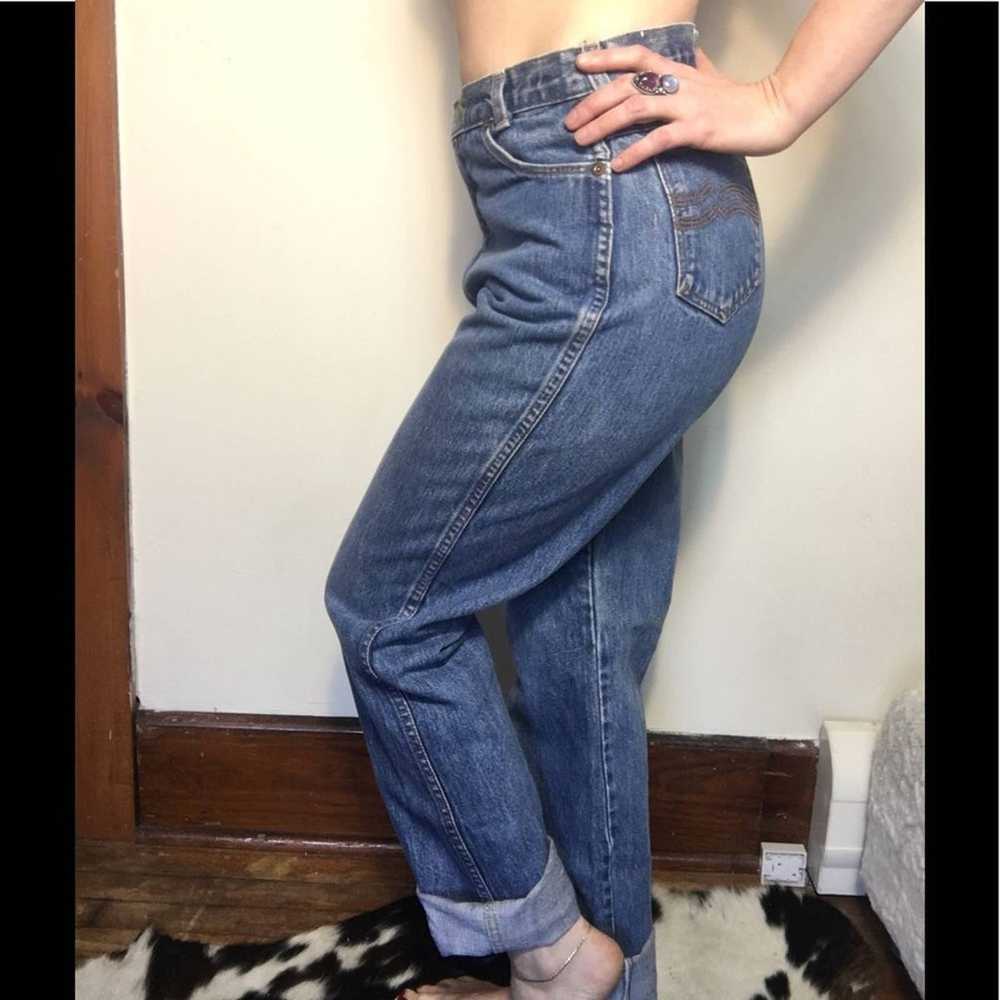 Vintage High Waisted Live In’s Jean Blue - image 6