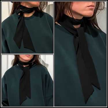 Black Neck tie sash - image 1