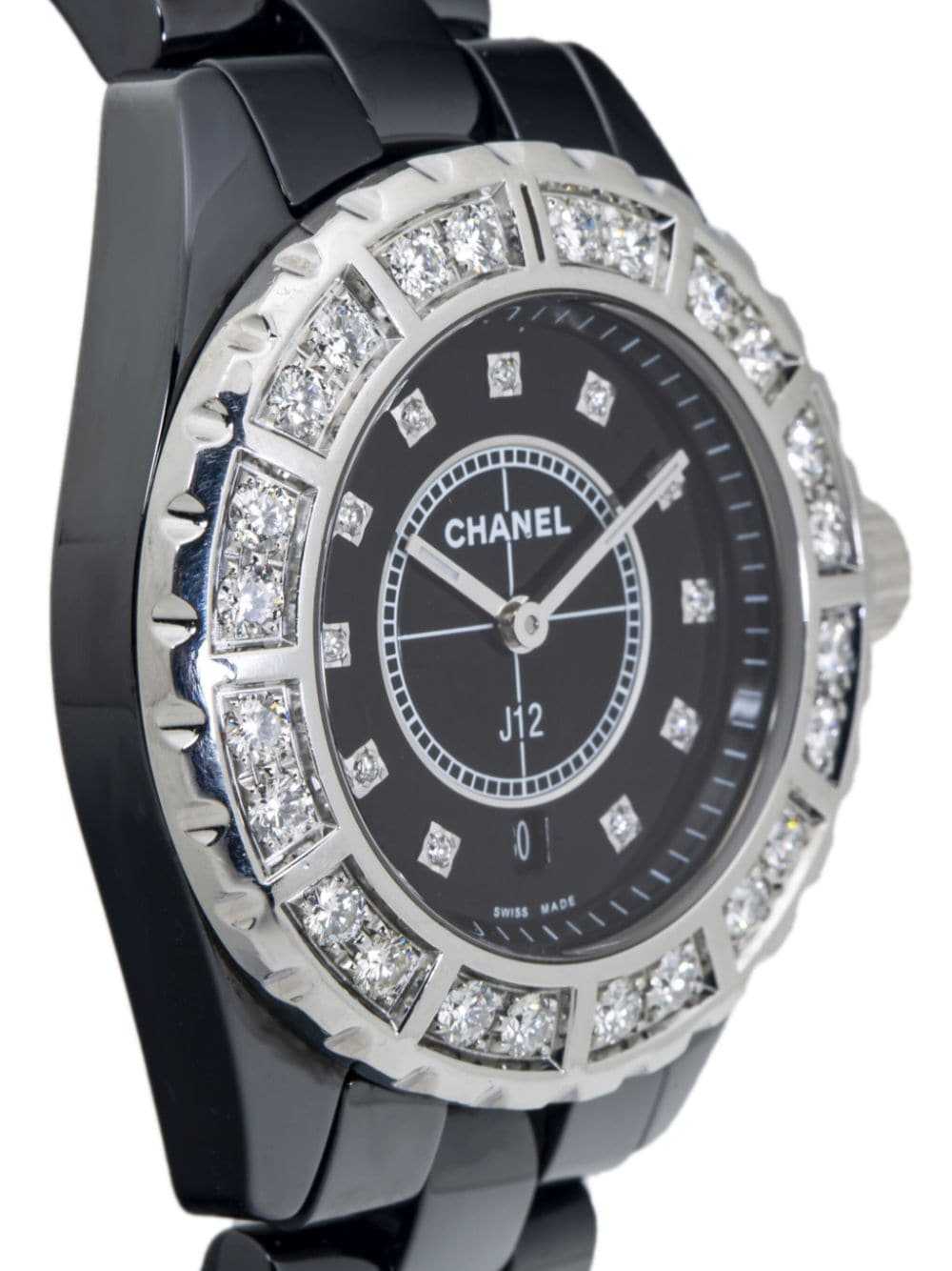 CHANEL Pre-Owned pre-owned J12 38mm - Black - image 3