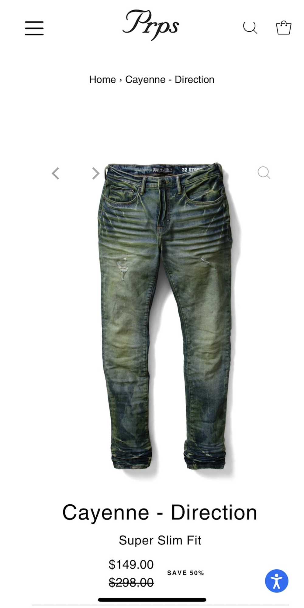 Prps Prps Skinny Jeans - image 3