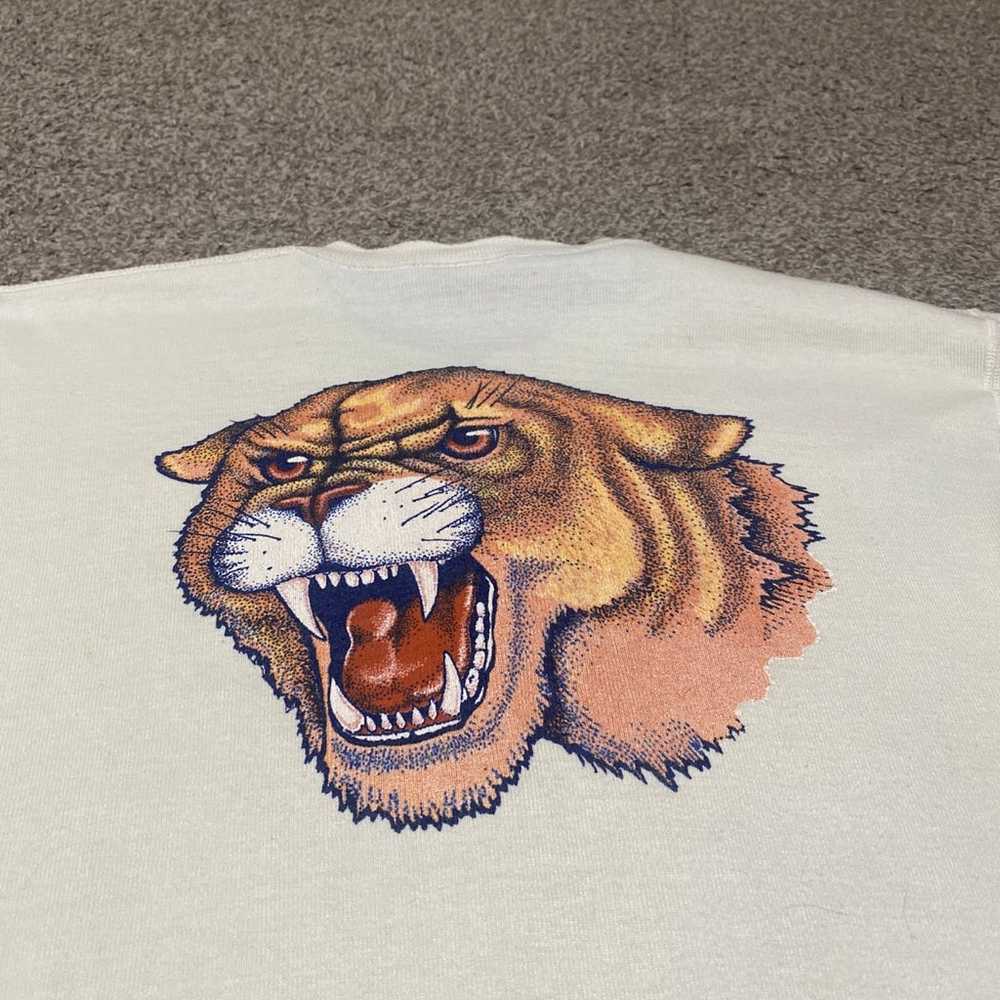80’s Vintage Pittsburgh Panthers Henley - image 3