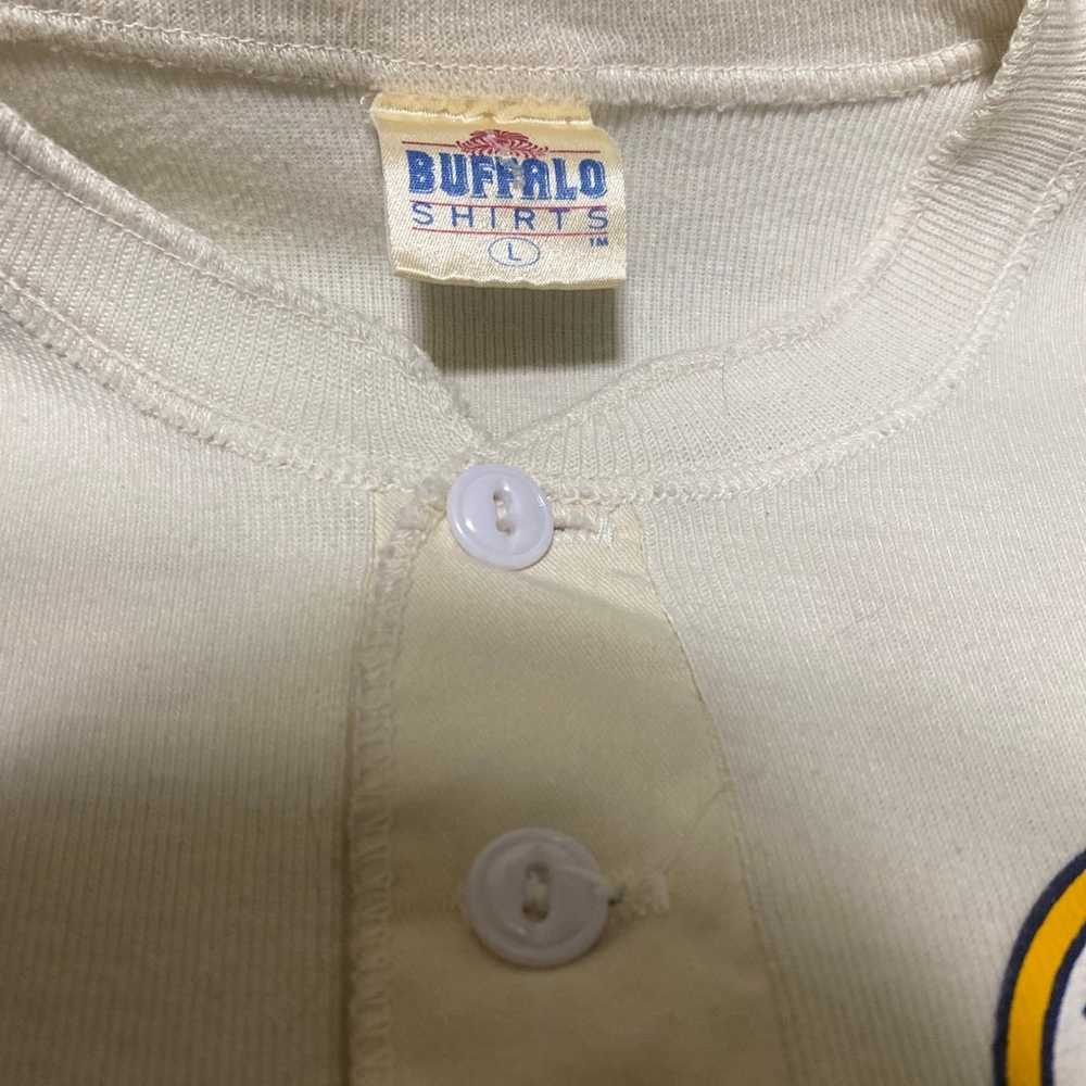 80’s Vintage Pittsburgh Panthers Henley - image 7