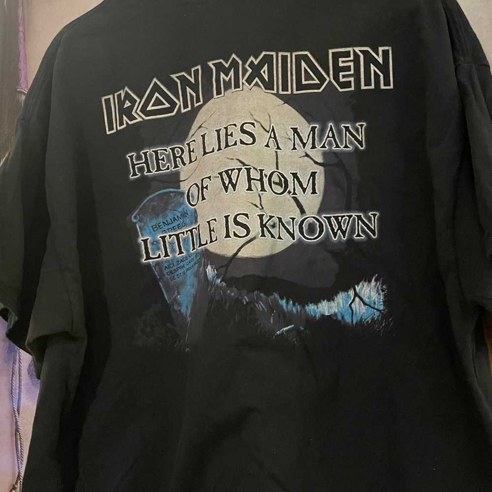 Iron Maiden tshirt vintage band shirt 2XL - image 6