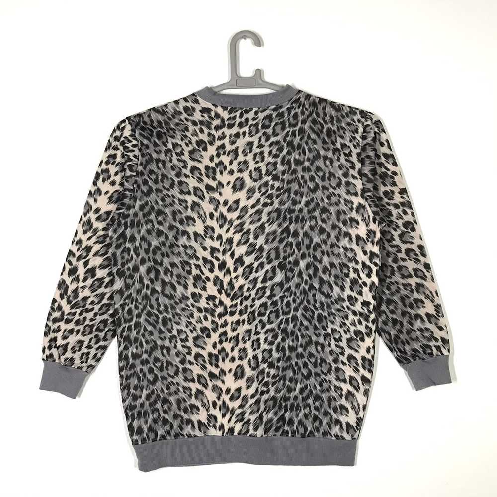 Japanese Brand × Vintage Vintage 90s Leopard Artw… - image 2