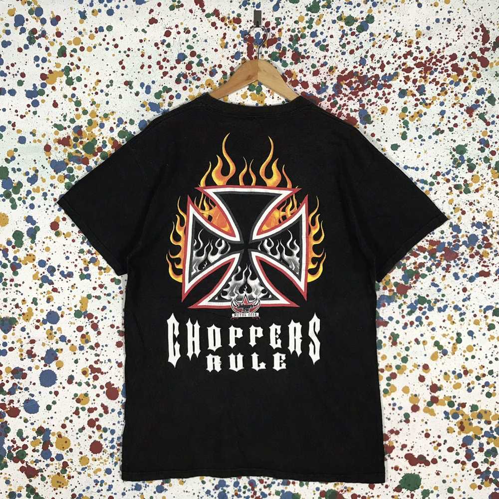 Choppers × Vintage Vintage 90s Choppers Rule Meta… - image 1