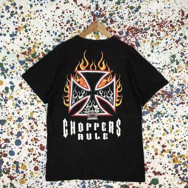 Choppers × Vintage Vintage 90s Choppers Rule Meta… - image 1