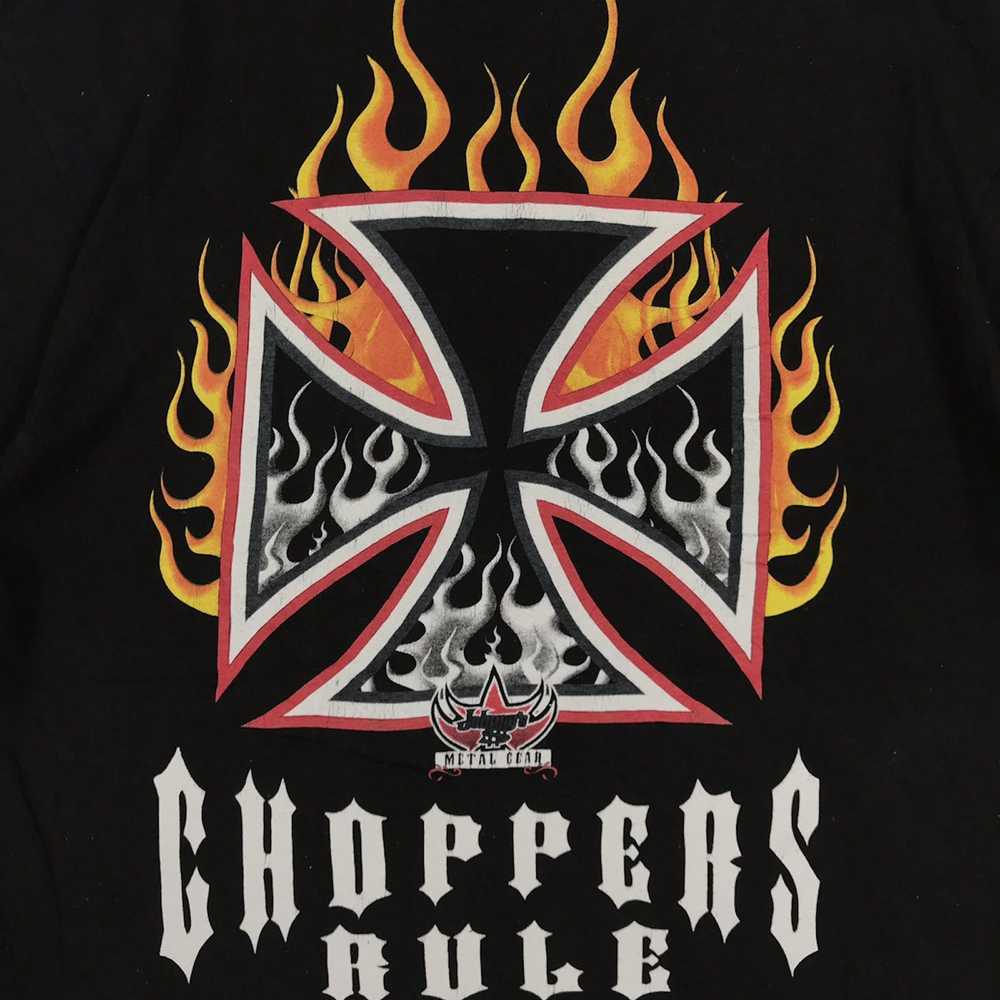 Choppers × Vintage Vintage 90s Choppers Rule Meta… - image 3