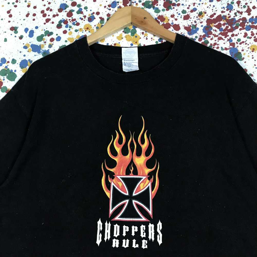 Choppers × Vintage Vintage 90s Choppers Rule Meta… - image 4