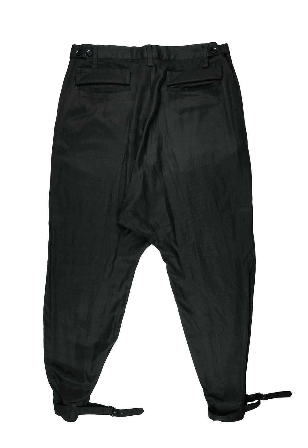 Yohji Yamamoto Black Bondage Pants - image 2