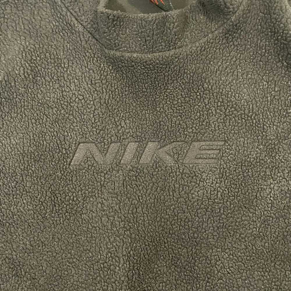 Nike × Vintage Vintage Nike Black Fleece Sweatshi… - image 4