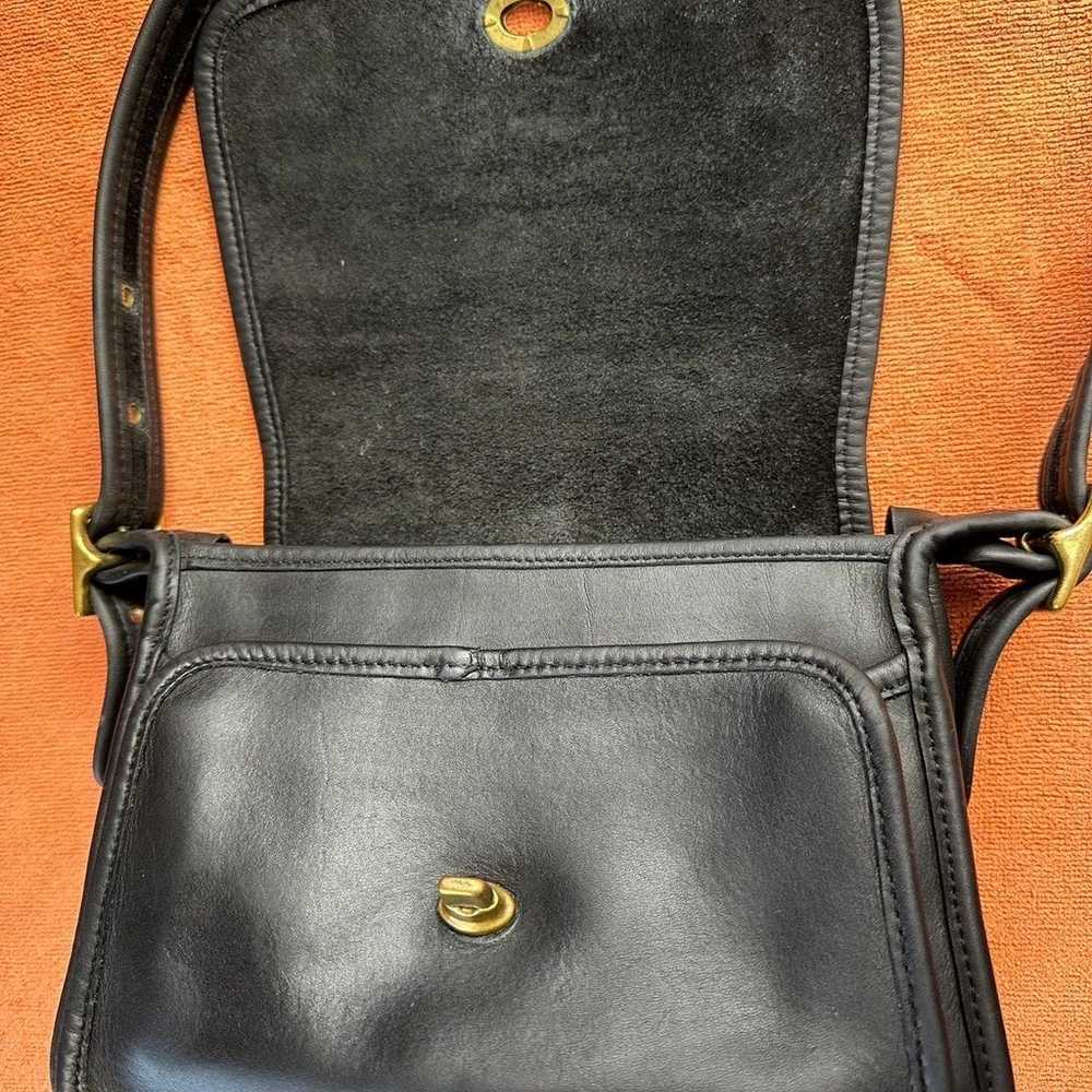 Vintage black Coach Rambler bag - image 9