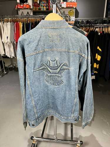 Denim Jacket × Streetwear × Vintage Vintage 90s W… - image 1