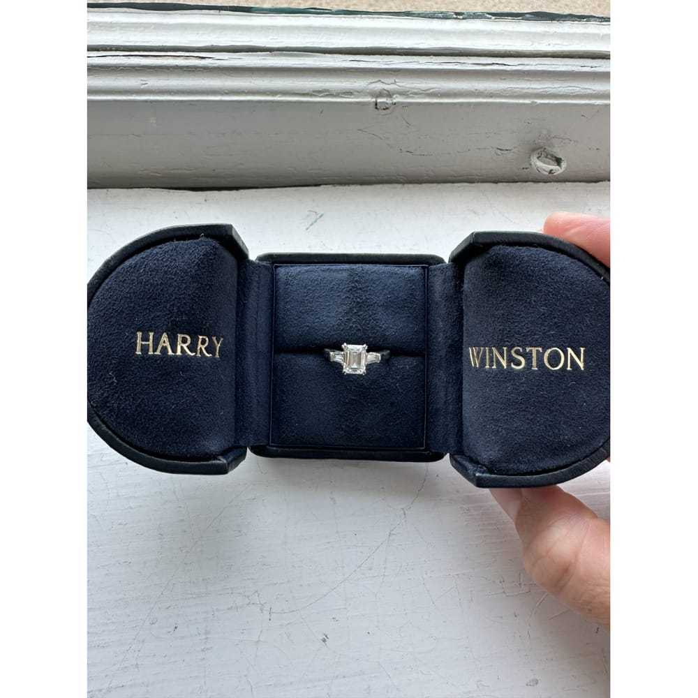 Harry Winston Platinum ring - image 3