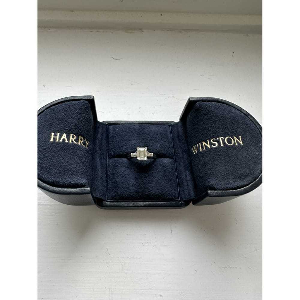 Harry Winston Platinum ring - image 8