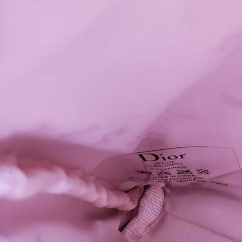 Dior blush pink makeup pouch - image 7