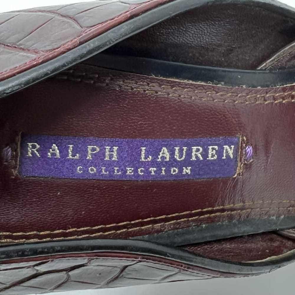 Ralph Lauren Collection Alligator heels - image 8