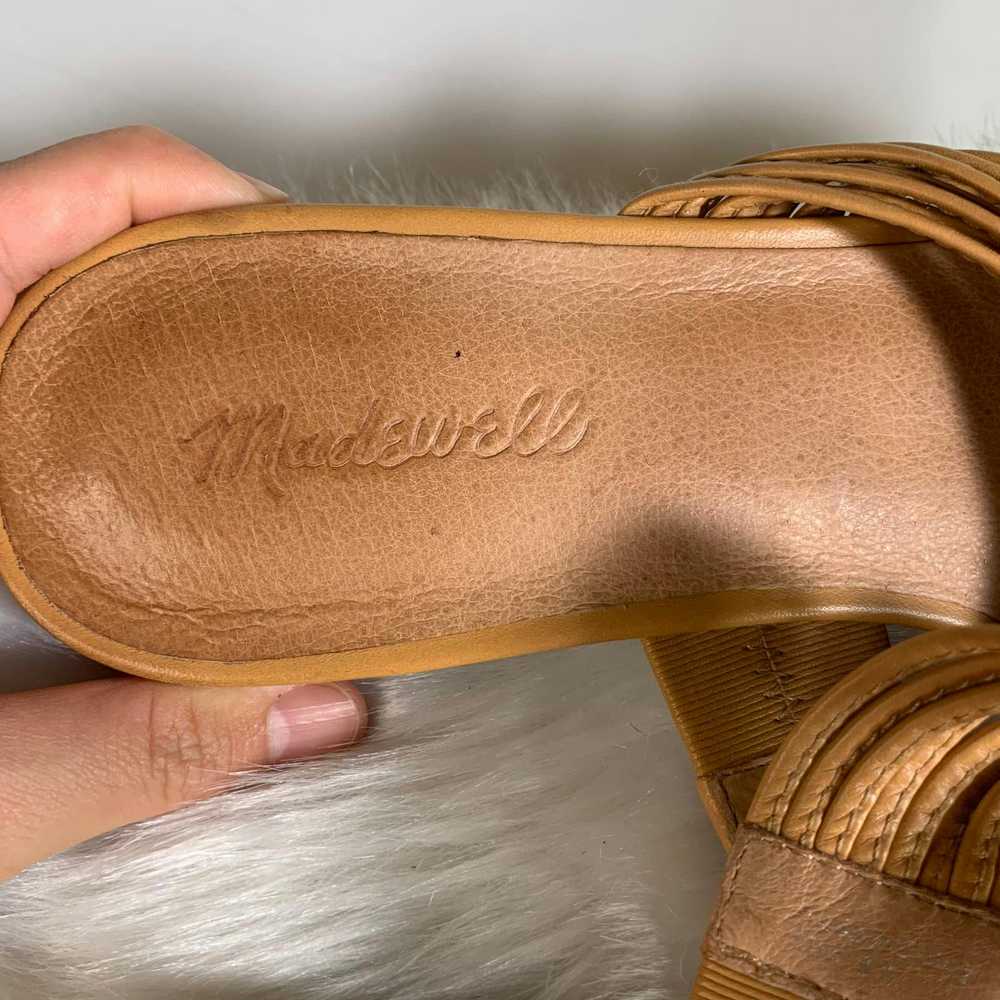 Madewell Madewell Meg Strappy Leather Slide Sanda… - image 3