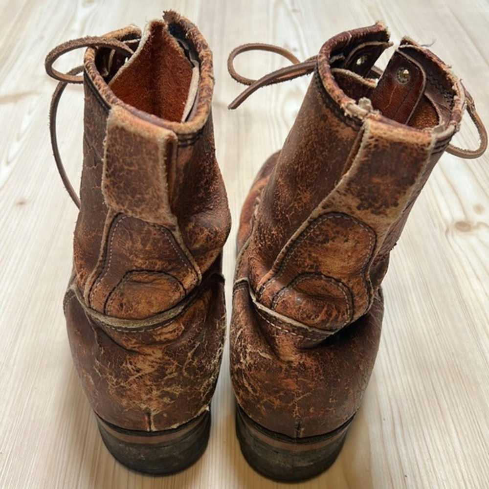 Vintage Starwartz Distressed Logger Boots - image 4